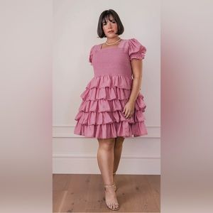 NWT - Jessakae Free Spirit Dress 2X in Rose